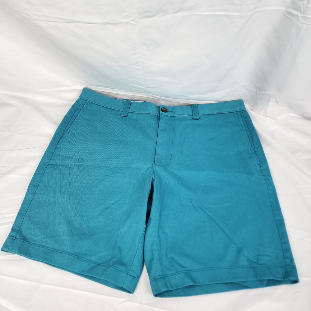 J Crew Mens Blue Chino Shorts 9" Inseam Size 36 New